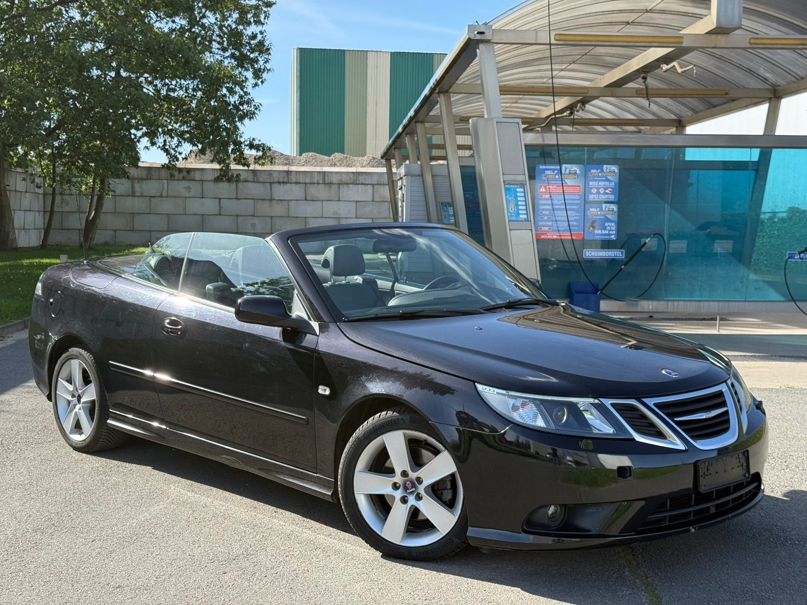 Saab 9-3 Cabrio Vector 1.9 TiD Automaat – 2007 – 165.000km, Autos, Achat, Entreprise, Cabriolet, Diesel