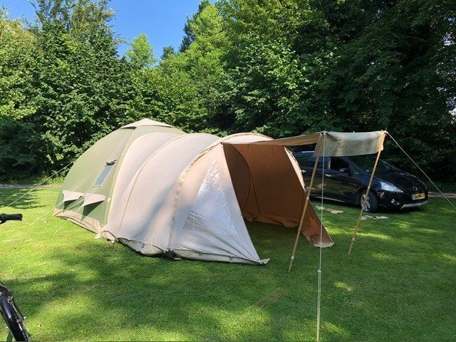 tent Karsten 350 te koop €900,-, Caravanes & Camping, Enlèvement, Utilisé, Jusqu'à 5