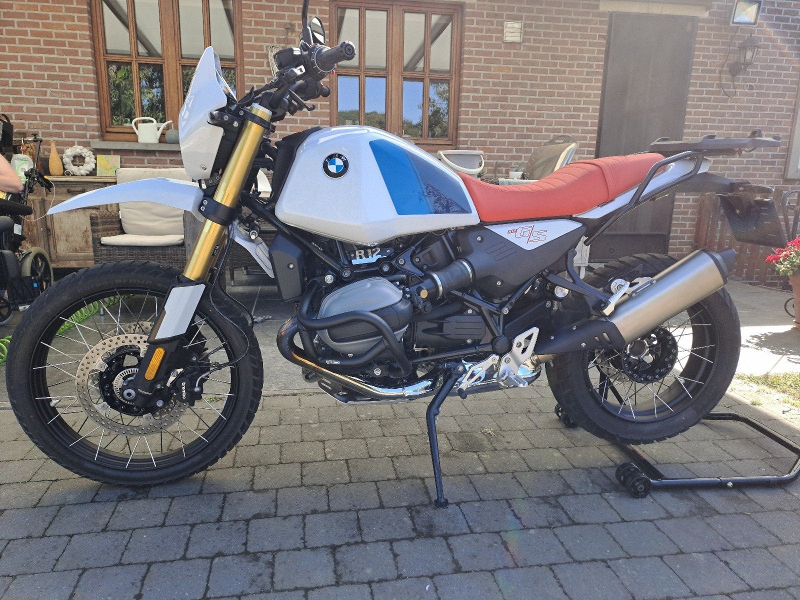bmw r 12 gs 2025 nieuwstaat 2900 km 4 j garantie, 2 cilinders, Particulier, Handvatverwarming, Meer dan 35 kW