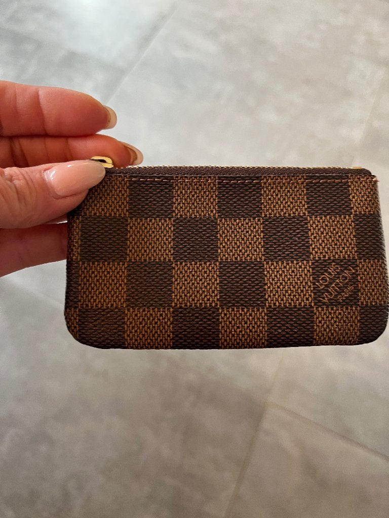 Louis Vuitton geldbeugel, Bruin, Zo goed als nieuw, Leder, Ophalen