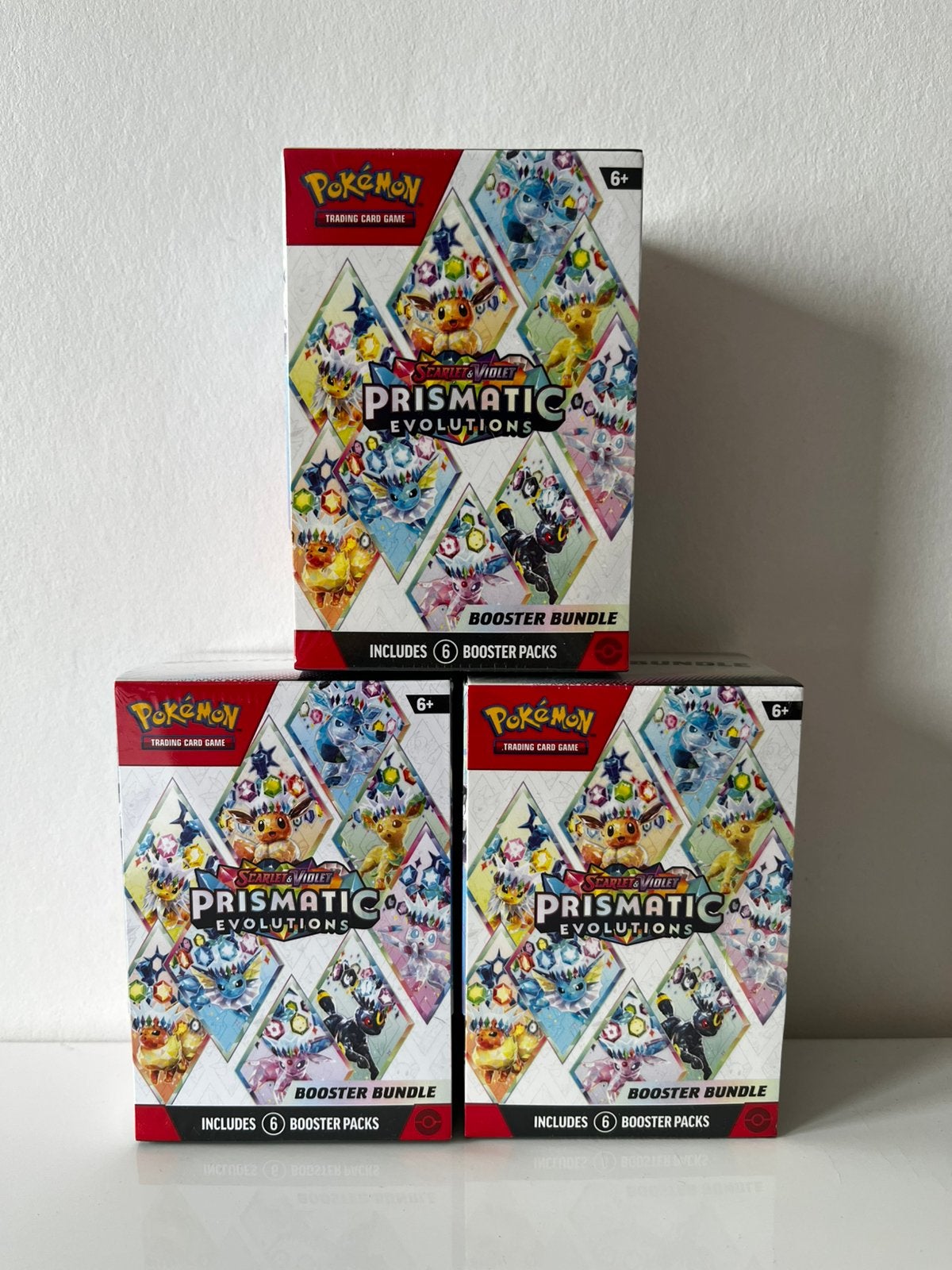 Pokémon Prismatic Evolutions Booster Bundle – Sealed, Ophalen of Verzenden, Nieuw, Booster, Foil