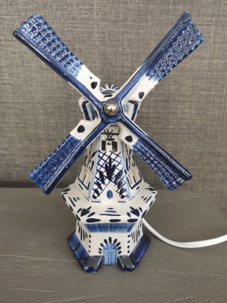 Delfts blauwe molen, Ophalen