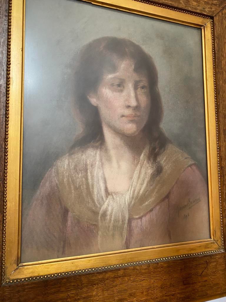 Schilderij pastel, Enlèvement