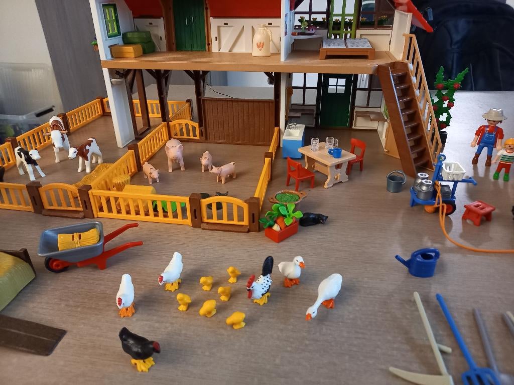 Playmobil boerderij set nummer 6120, Ophalen, Gebruikt, Complete set