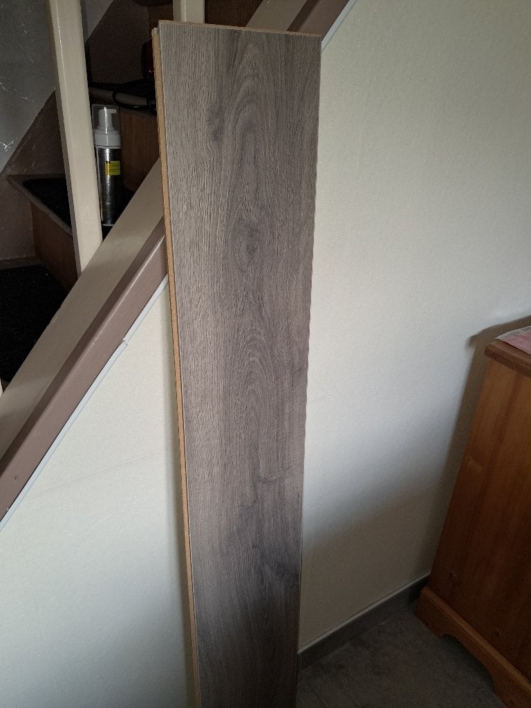 Parquet latte grise - bois, 50 à 150 cm, Parquet, Comme neuf, Enlèvement