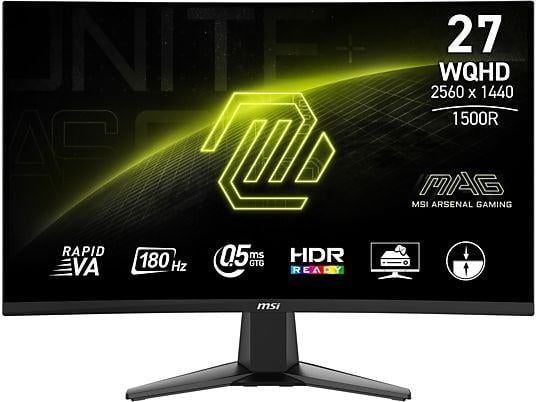 Écran MSI 27CQ6F - Déballé NEUF, Informatique & Logiciels, Moniteurs, Gaming, MSI, 1 à 2 ms, Comme neuf