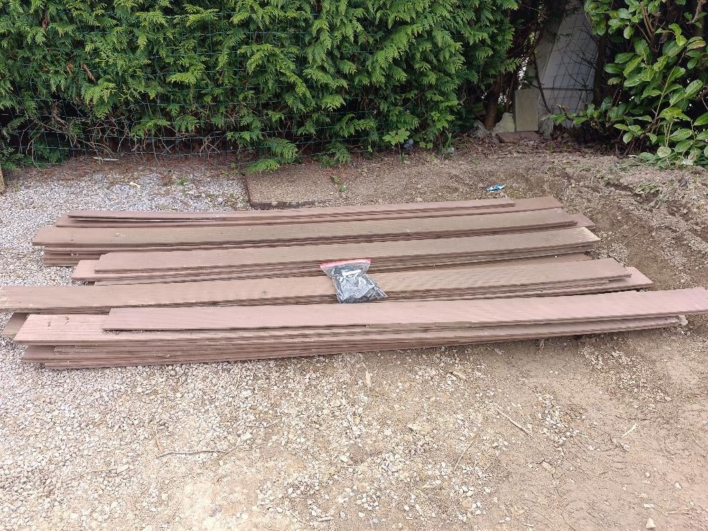 Planche en bois composite, Ophalen, Gebruikt, Plank