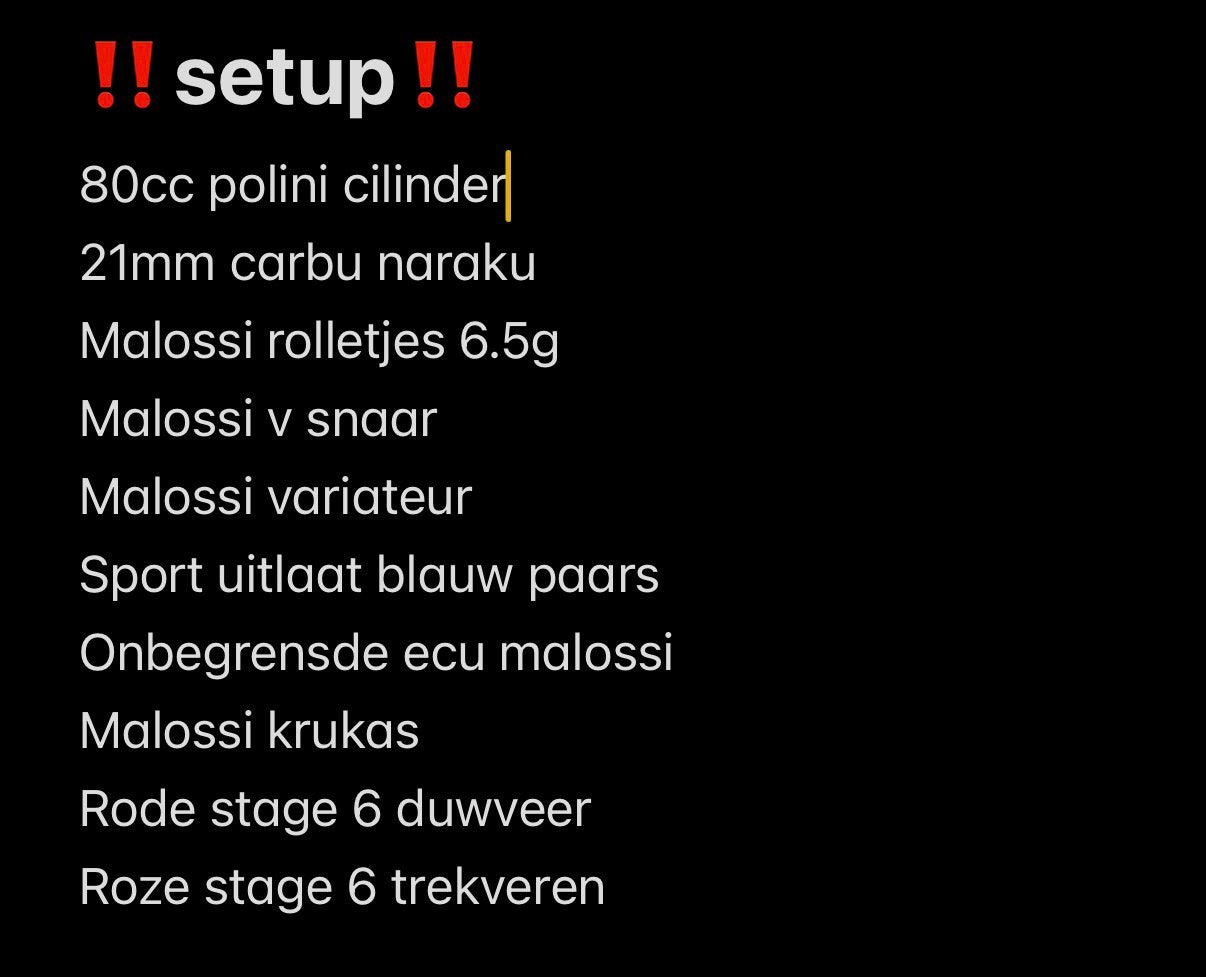 Btc riva 80cc te koop full malossi, Tickets & Billets