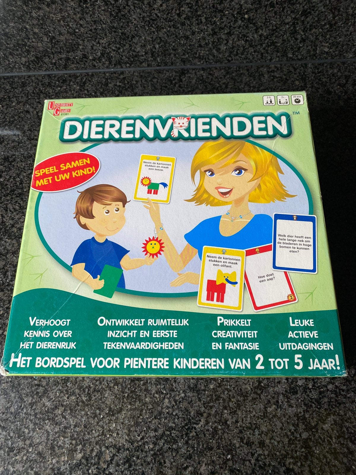 Gezelschaps spel dieren vriend, Hobby en Vrije tijd, Ophalen of Verzenden, Zo goed als nieuw