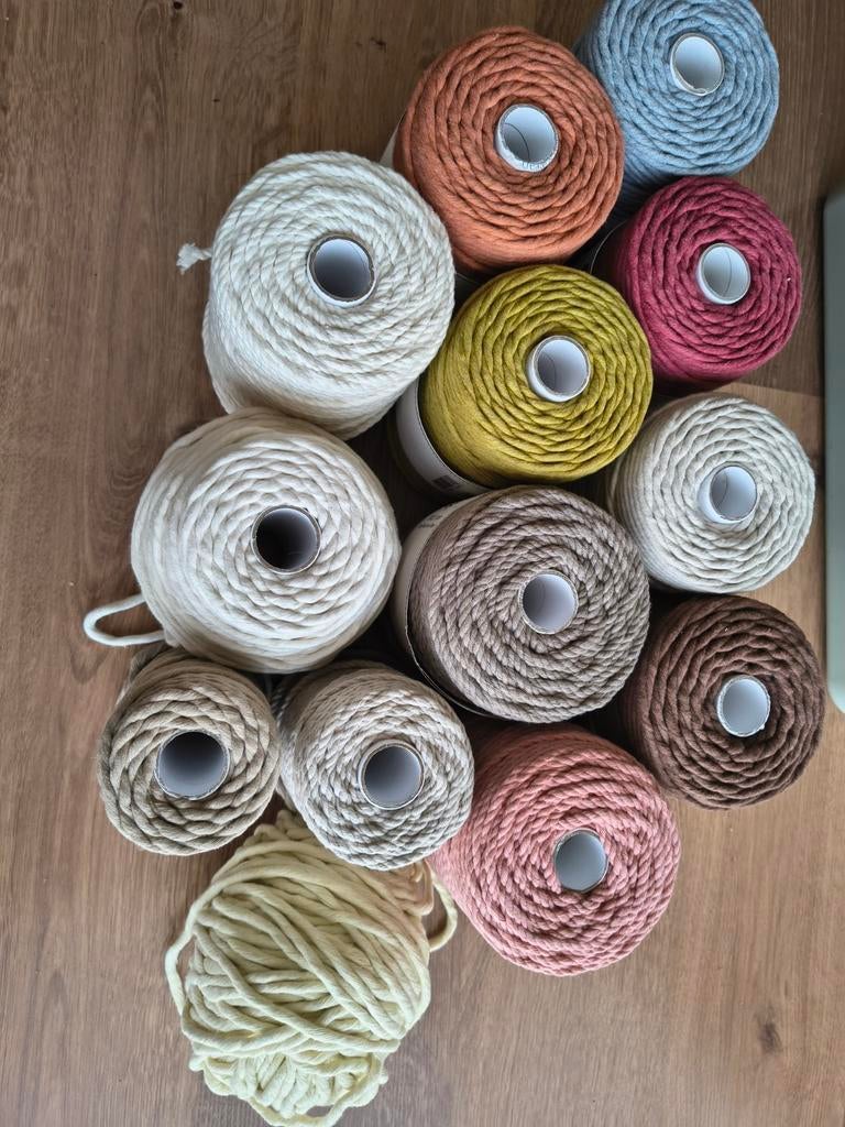 Macramé touw en accessoires, Hobby en Vrije tijd, Ophalen of Verzenden
