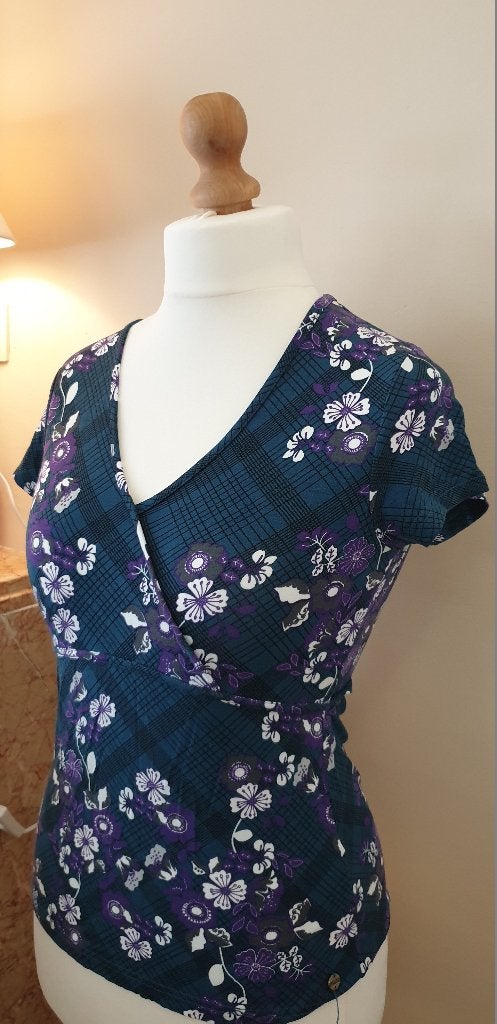 NIEUW artikel : Street One stretch blouse - Maat 36 (38), Kleding | Dames, Blouses en Tunieken, Nieuw, Maat 36 (S), Blauw, Ophalen of Verzenden