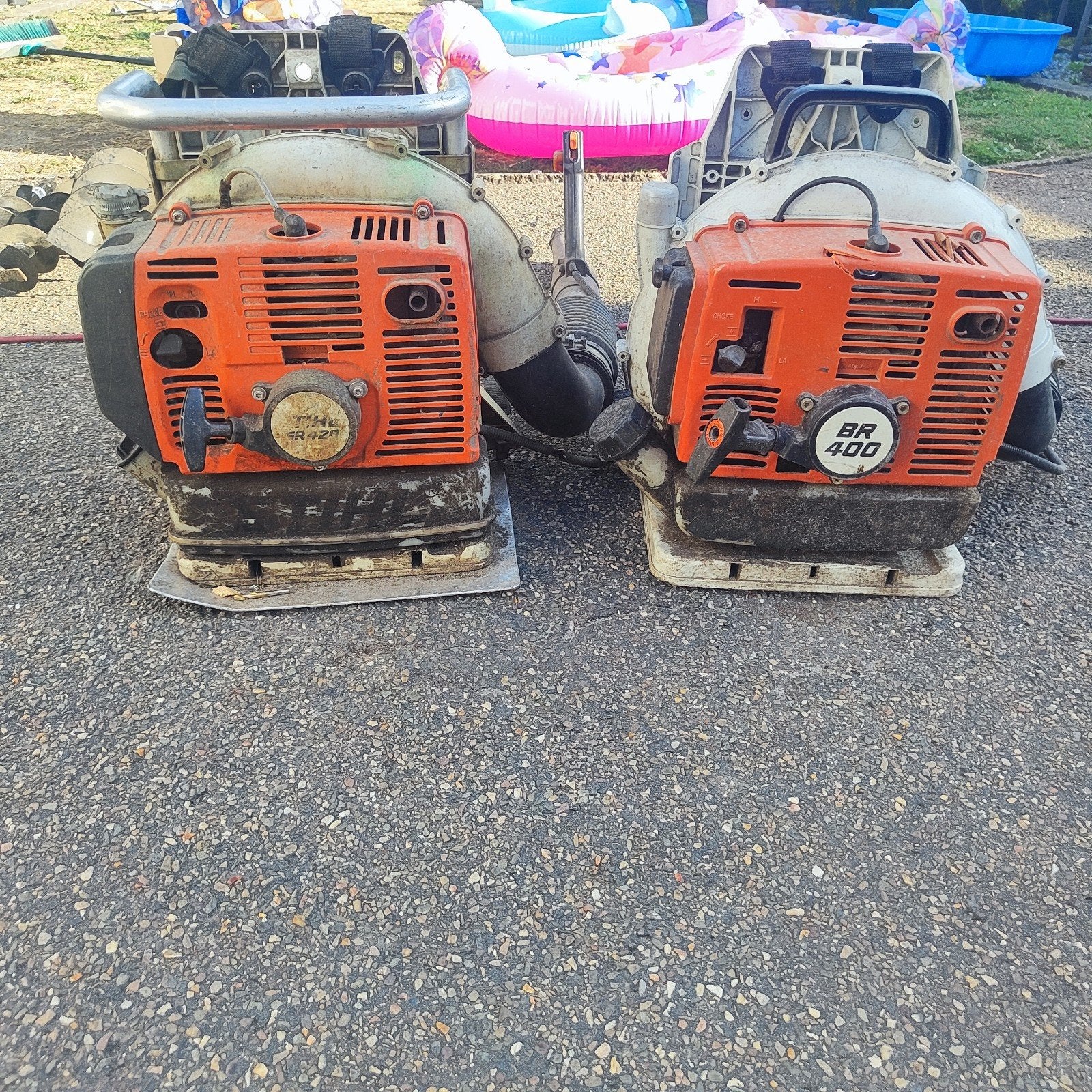 bladblazer stihl, Tuin en Terras, Bladblazers, Ophalen
