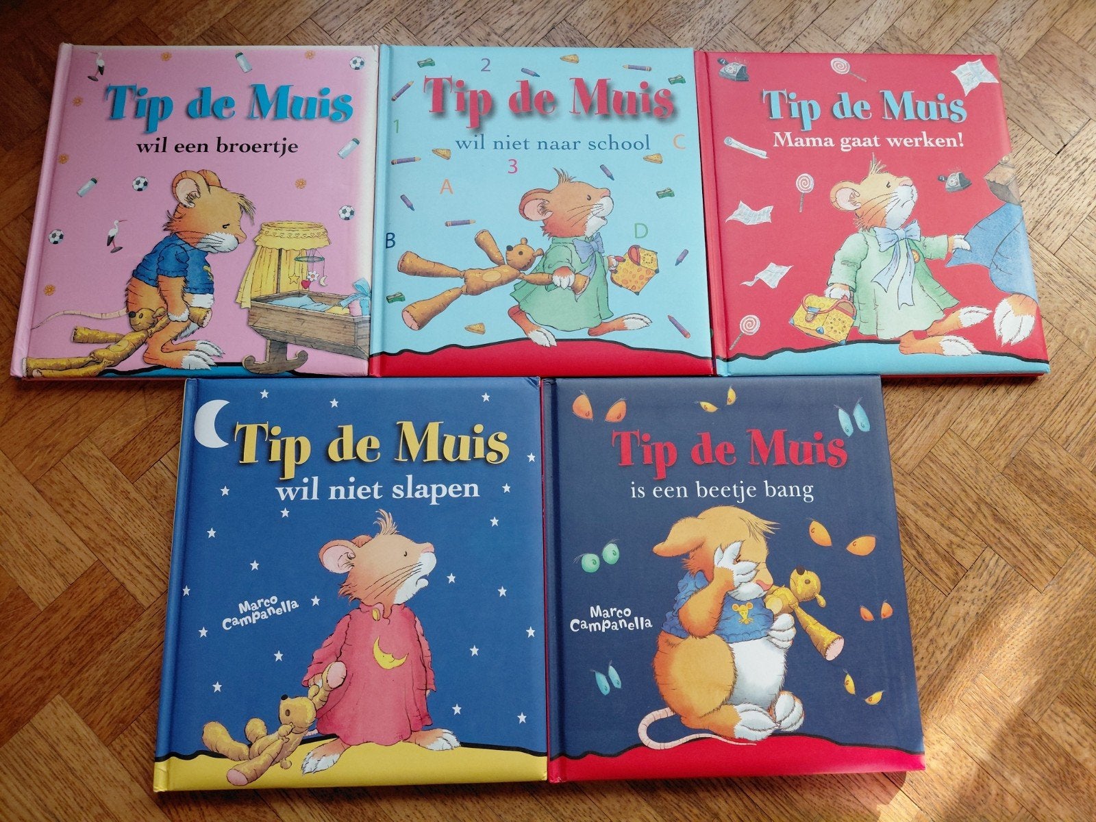 5 Tip de Muis Voorleesboeken, Ophalen of Verzenden, Gelezen