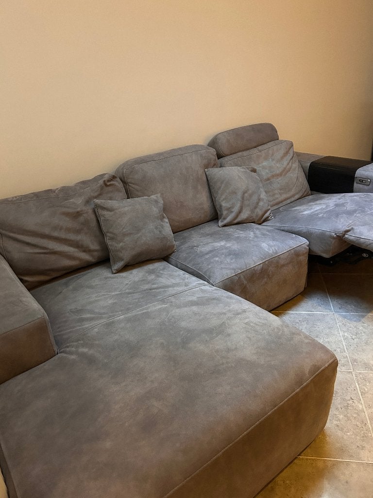 Zetel  GRATIS, Maison & Meubles, Enlèvement, Utilisé, Quatre personnes ou plus, Banc d'angle