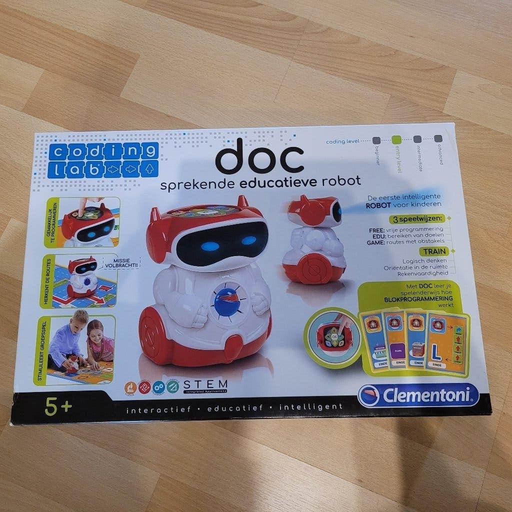 Doc Robot - Leren coderen (5-7 jaar), Kinderen en Baby's, Ophalen, Zo goed als nieuw, Elektronica, Met geluid