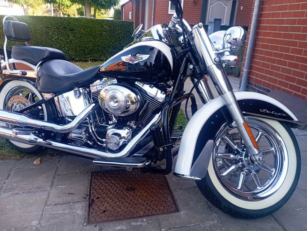 verlaagde prijs -1000€ Harley Davidson FLSTN Softail Deluxe, 2 cilinders, Chopper, Gebruikt, 1449 cc