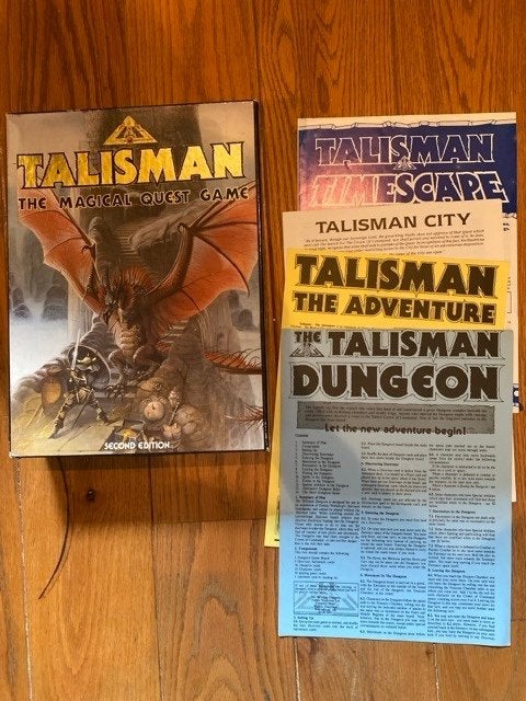 TALISMAN 2de Edition GAMES WORKSHOP + ALLE UITBREIDINGEN, Verzenden