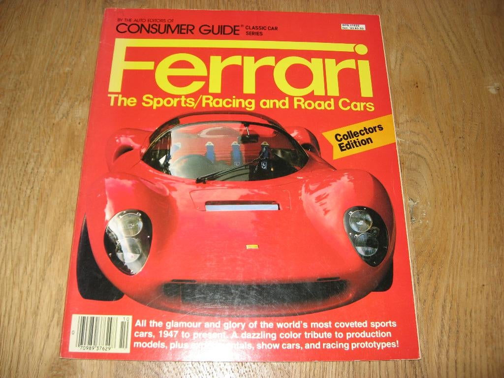 Ferrari The Sports Racing and Road Cars Auto's Perfecte staa, Boeken, Auto's | Folders en Tijdschriften, Ophalen of Verzenden