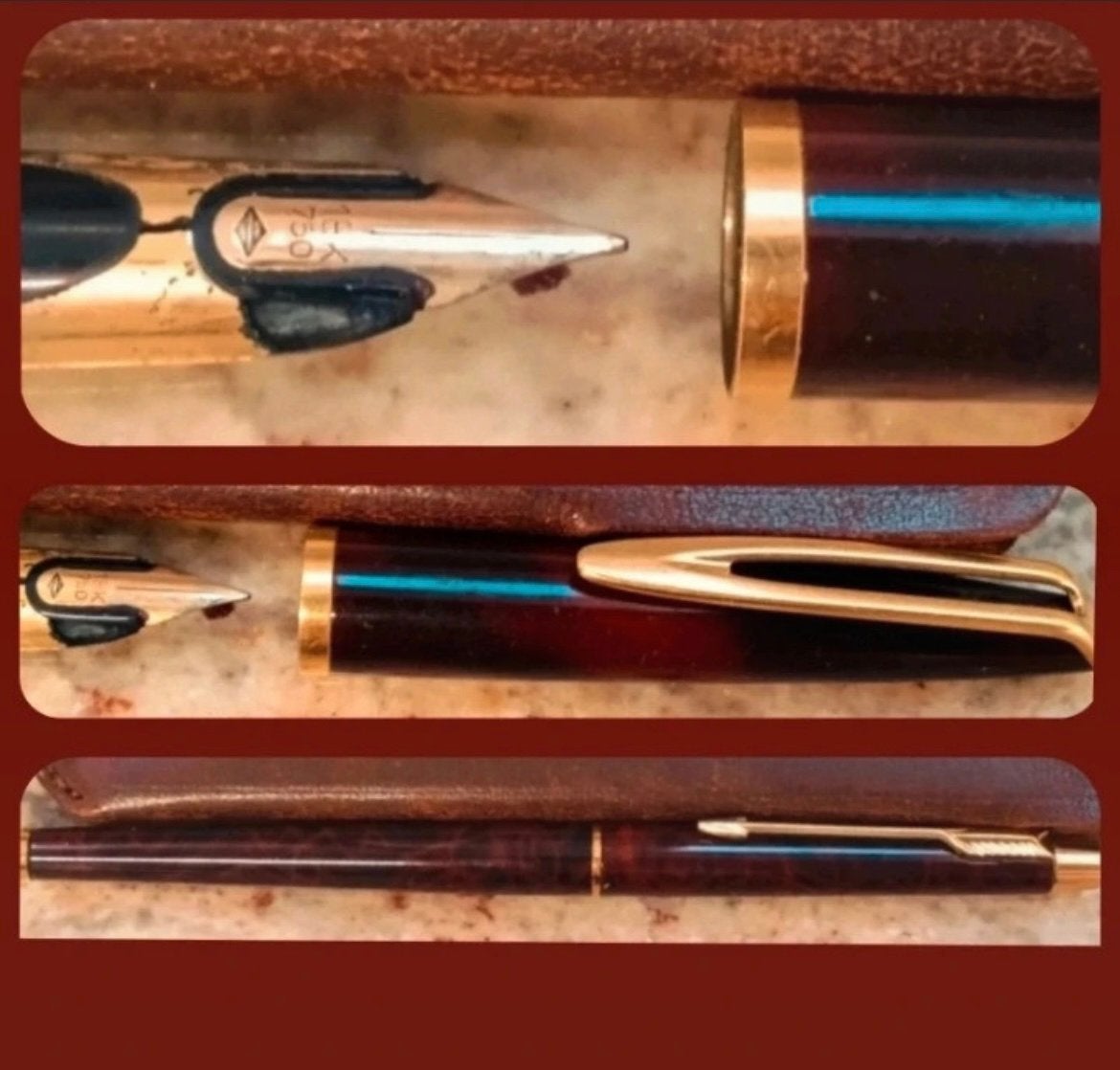 Waterman vulpen 18k, Collections, Enlèvement ou Envoi, Comme neuf, Stylo, Waterman