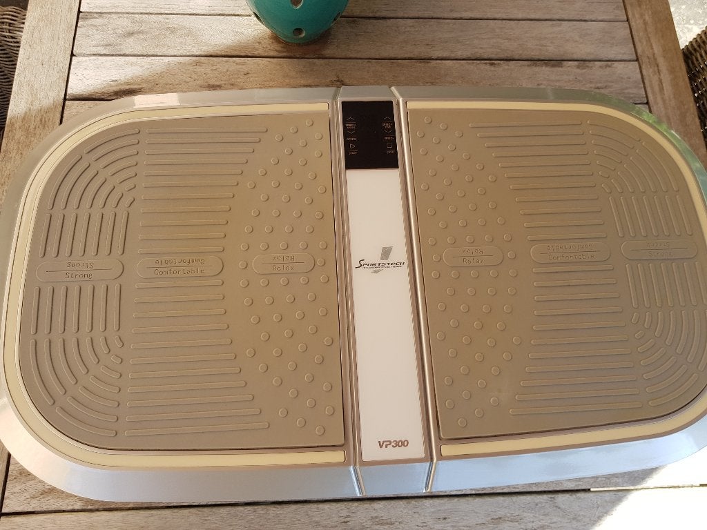 Zeer degelijke trilplaat- Sportstech VP300- Made in Germany, Sport en Fitness, Overige Sport en Fitness, Ophalen, Gebruikt