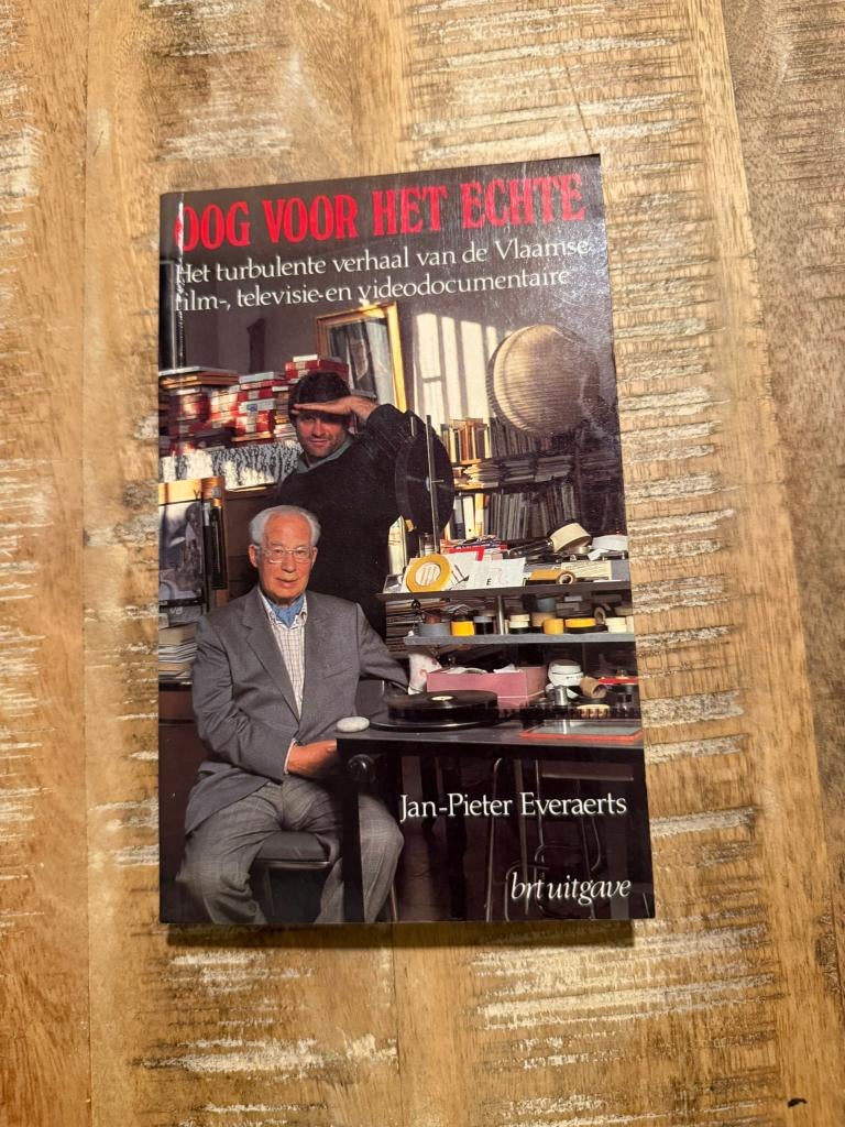 Oog voor het echte, het turbulente verhaal . - J.P Everae, Domaine spécialisé ou Industrie du cinéma, Enlèvement ou Envoi, Jan-Pieter Everaerts