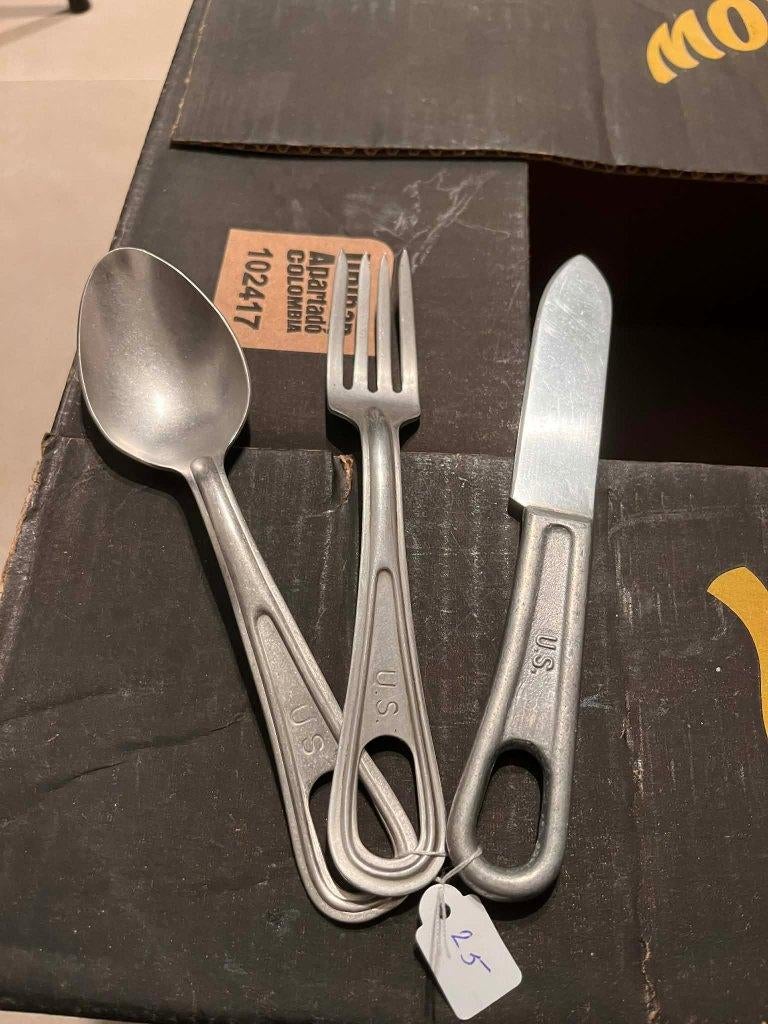 Set de couverts WW2, Enlèvement ou Envoi, Armée de terre, Autres types