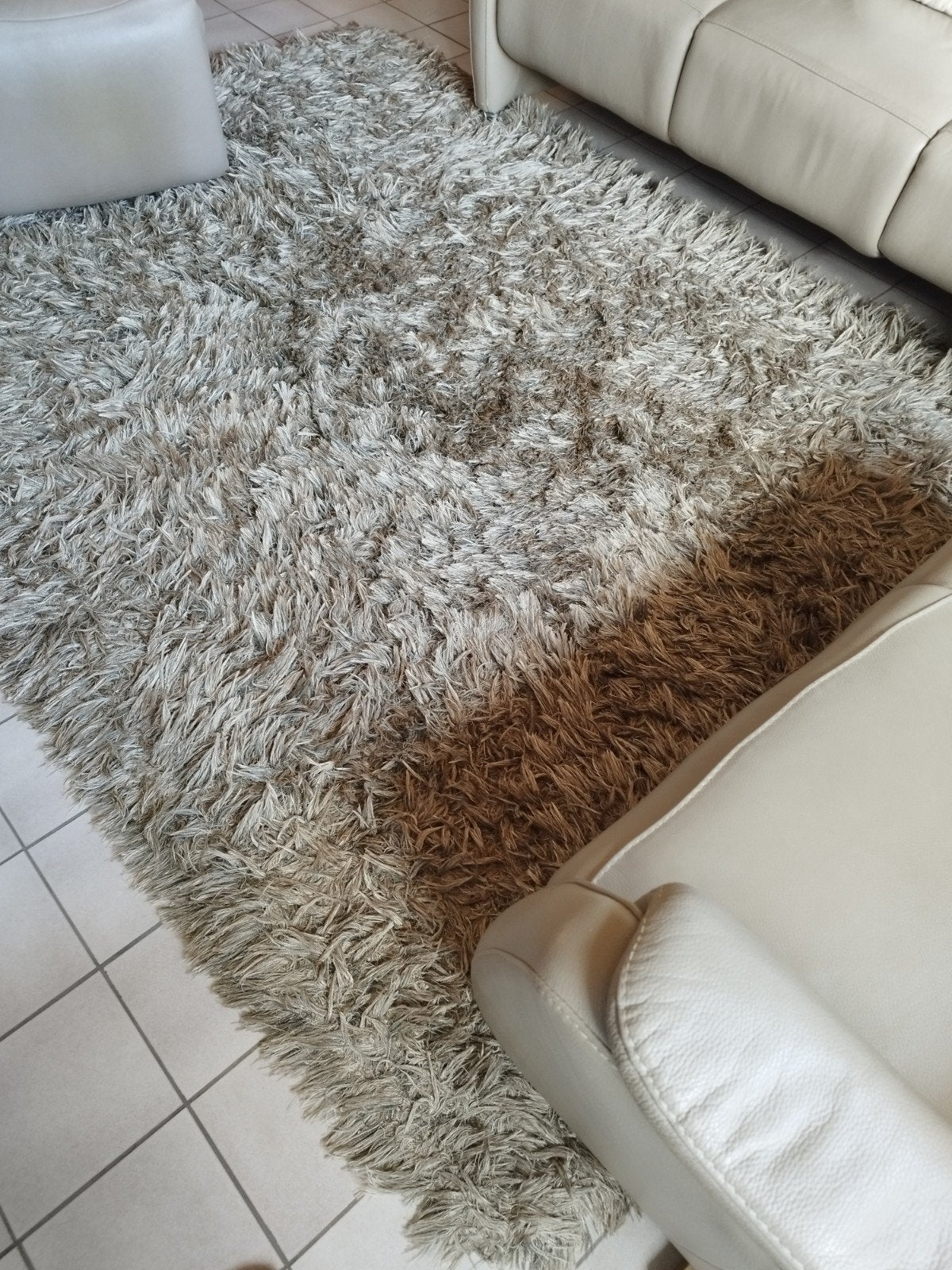 Warm Tapijt  1m80 op 2m50, Enlèvement, Beige