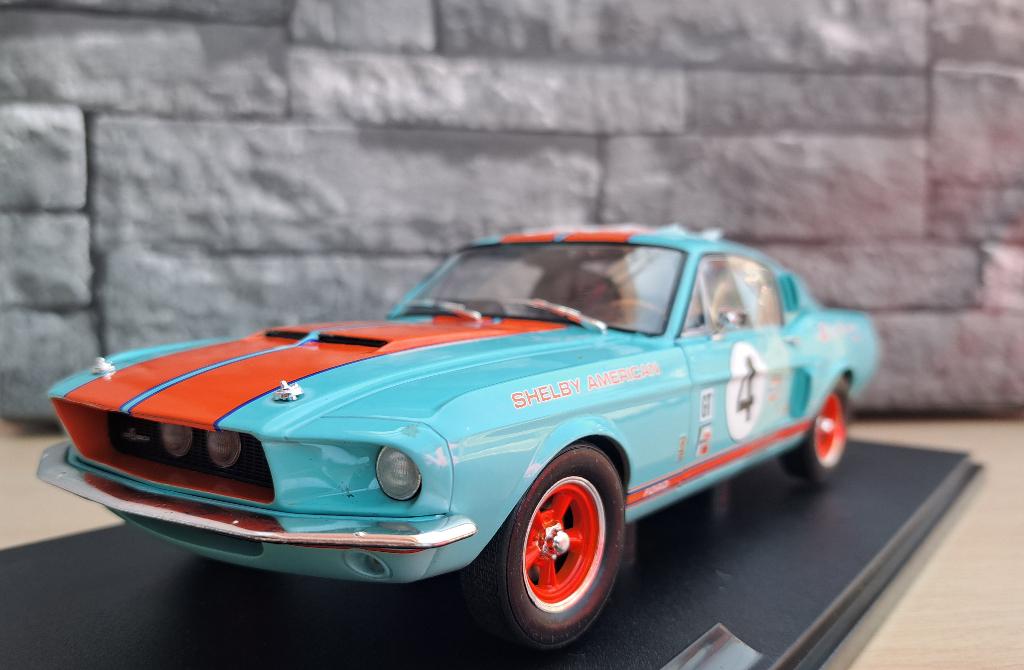 Shelby GT500 RACING Gulf. 1:18éme, Hobby & Loisirs créatifs, Voitures miniatures | 1:18, Enlèvement ou Envoi, Solido, Voiture