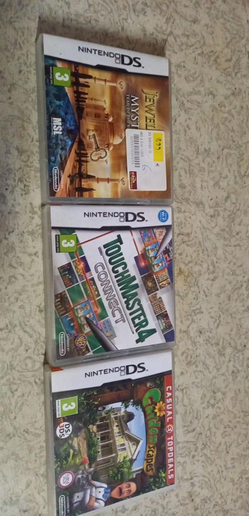 Lot de 3 jeux Nintendo DS - Bon état