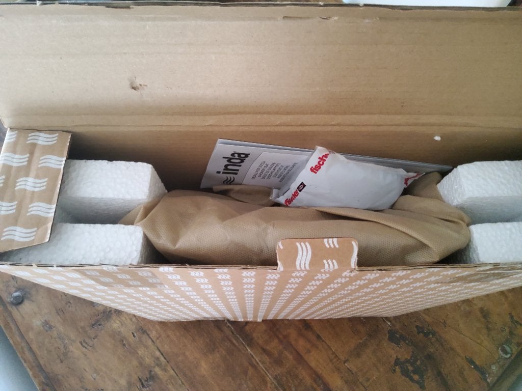 Nieuw Inda douchezitje, Enlèvement, Neuf, Blanc