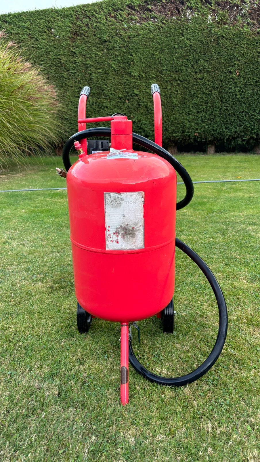 Zandstraalketel, Doe-het-zelf en Bouw, Ophalen, Gebruikt