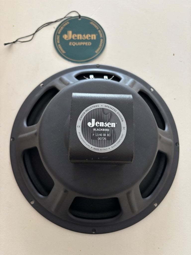 Jensen 12" Blackbird 40  8 ohm speaker, Enlèvement ou Envoi, Neuf, Guitare électrique