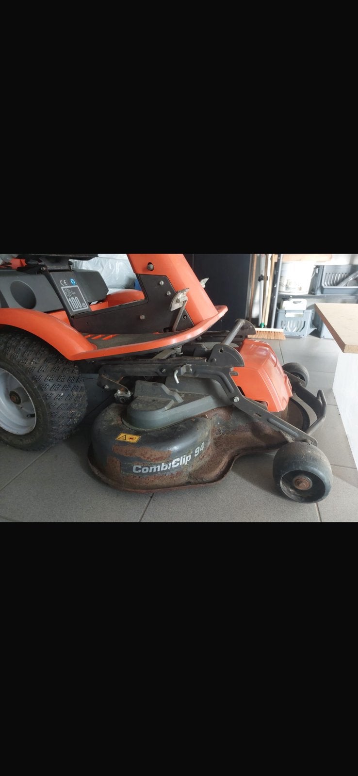 Husqvarna R13C5 met combiclip 94 maaier, Ophalen of Verzenden, Maaier