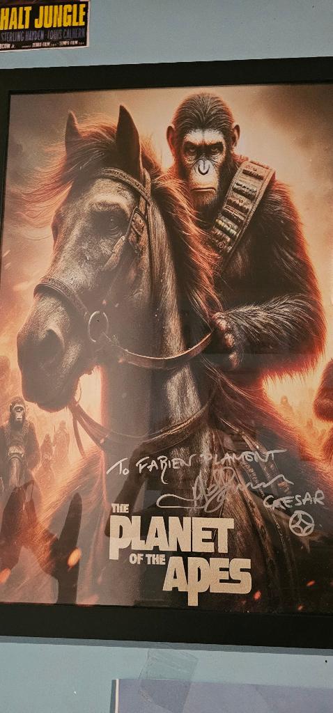 Planet of the Apes origineel handtekening, Verzamelen, Ophalen, Nieuw, Film en Tv