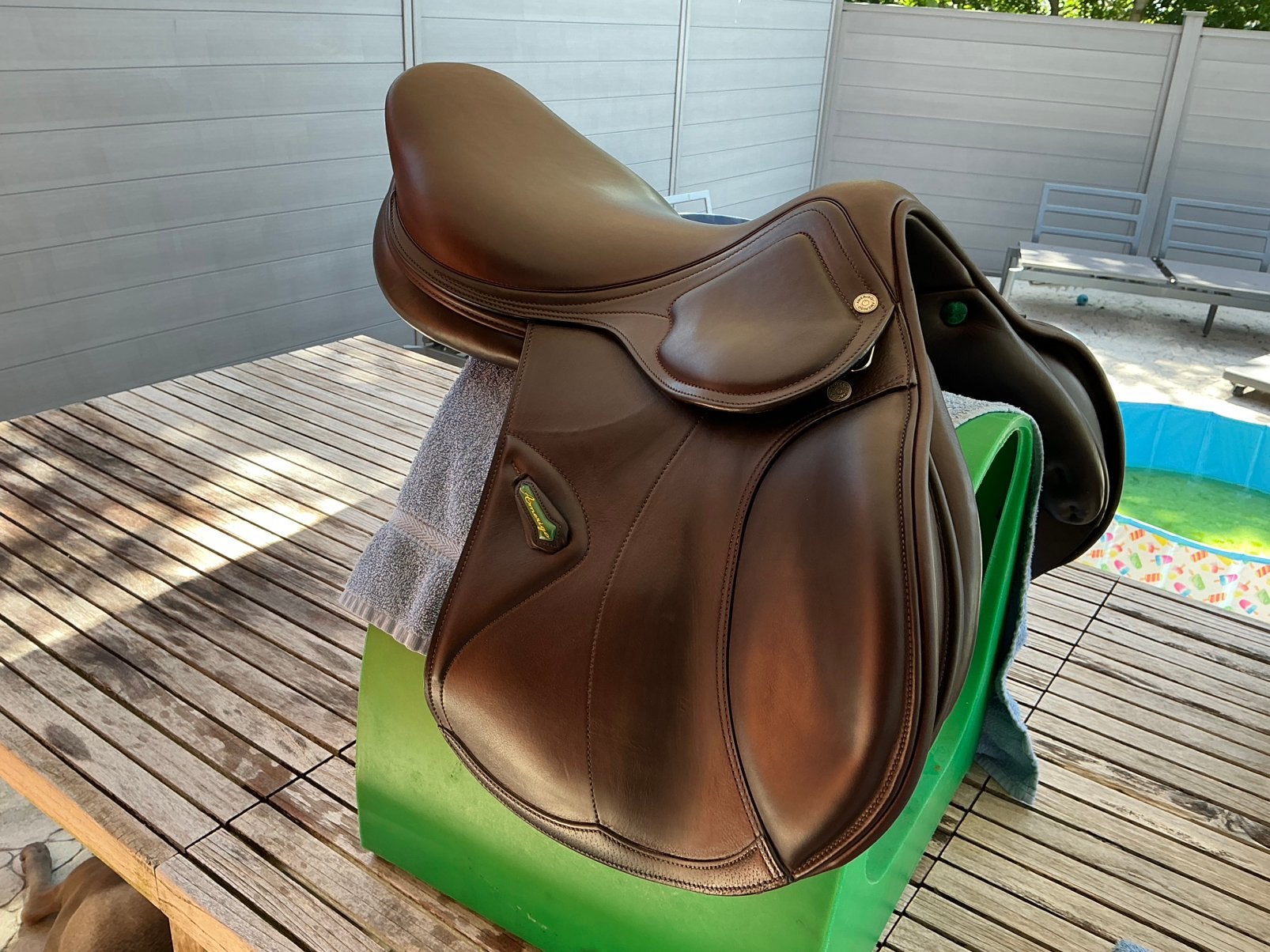 Selle cso amerigo salto etat neuf 17,5, Enlèvement, Comme neuf