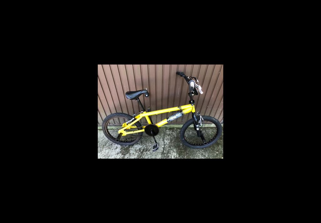 Fiets bmx, Ophalen, Gebruikt
