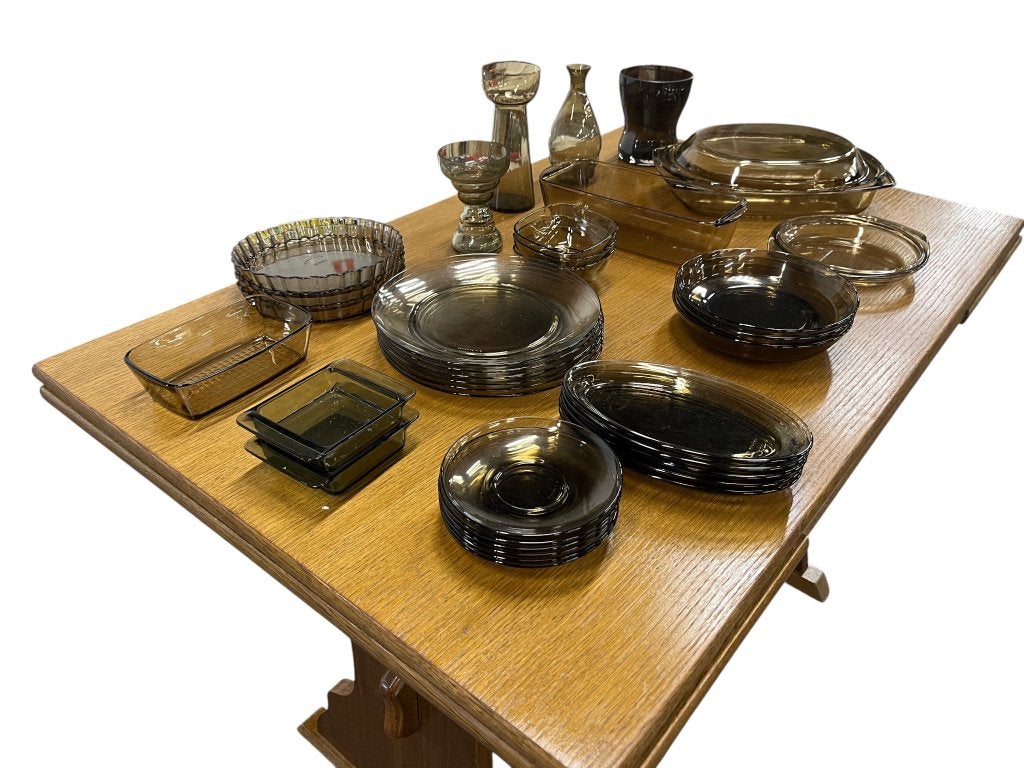 vintage lot servies, Huis en Inrichting, Ophalen, Vintage, Bord(en)