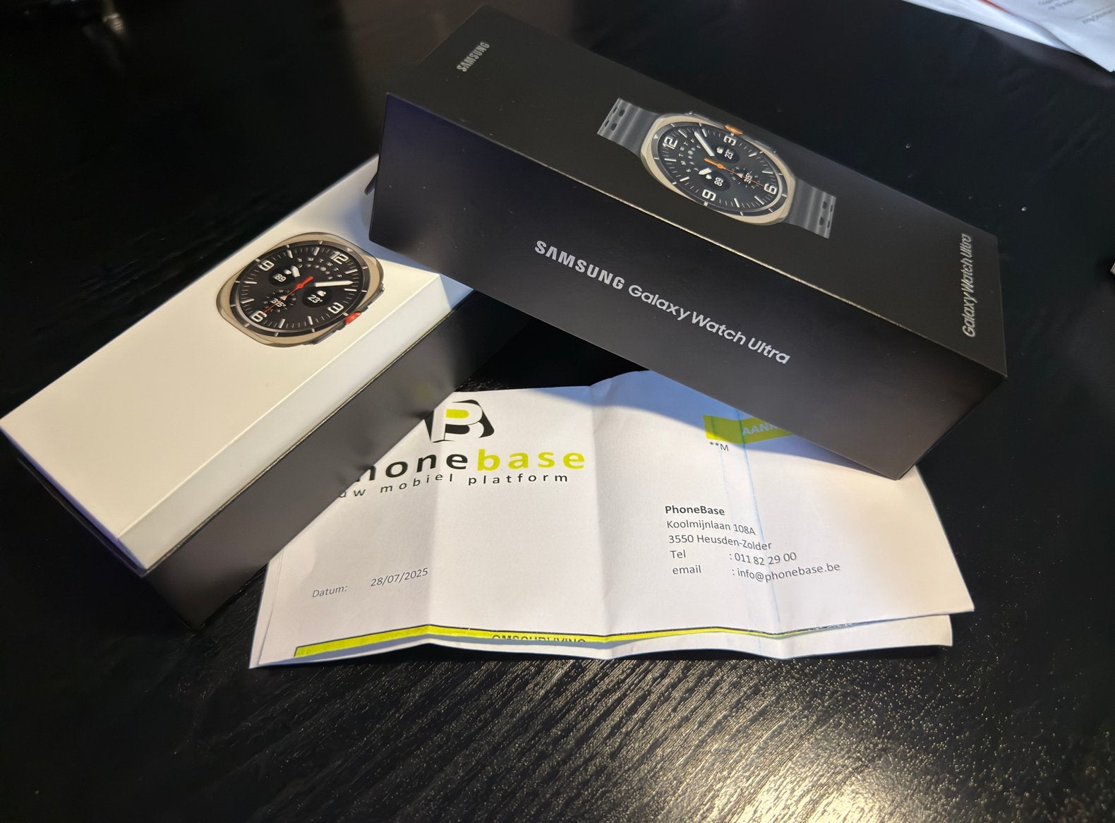 Montre Samsung Galaxy Ultra 47 mm en titane argenté, Bijoux, Sacs & Beauté, Montre-bracelet, Autres marques, Enlèvement ou Envoi