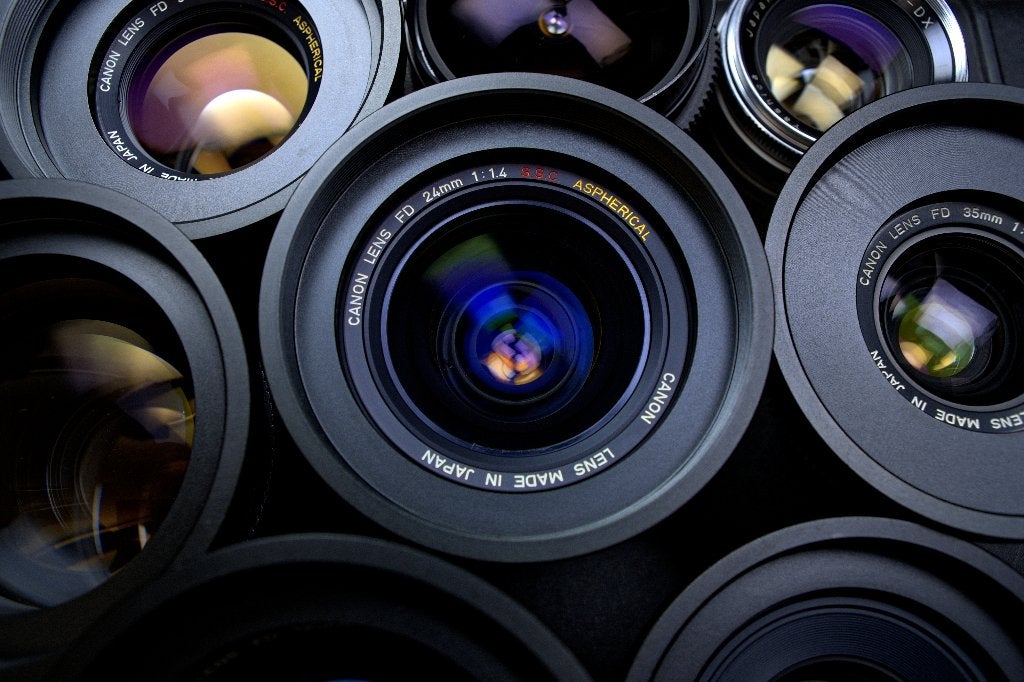 Canon FD Aspherical lens set, Ophalen, Gebruikt, Canon, Overige typen