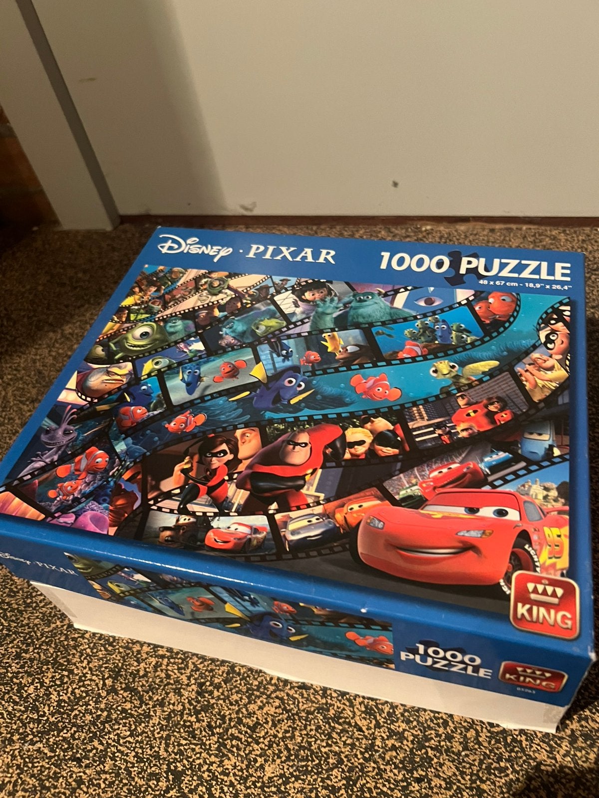 Puzzle Disney Pixar, Enlèvement ou Envoi, 500 à 1500 pièces, Utilisé, Puzzle