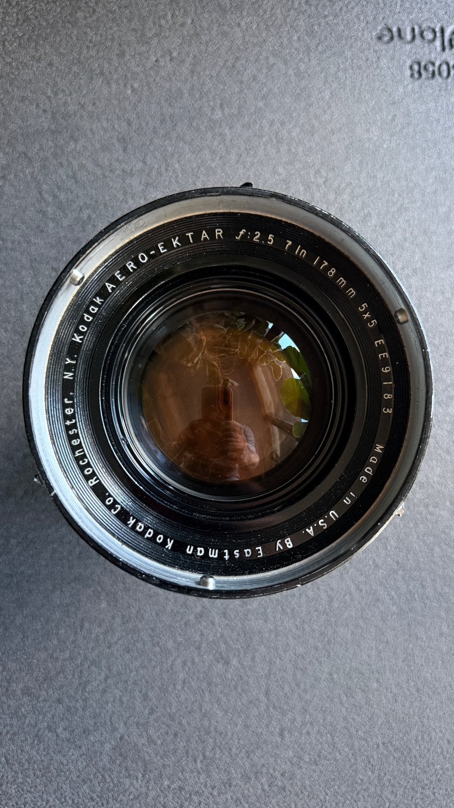 Kodak Aeroektar 178mm + pentax67 mod, Overige merken, Gebruikt, Ophalen of Verzenden, Overige vattingen