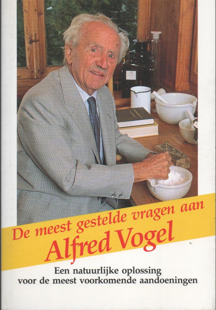 DE MEEST GESTELDE VRAGEN AAN ALFRED VOGEL, Boeken, Ophalen of Verzenden, Zo goed als nieuw, Alfred Vogel, Natuurwetenschap