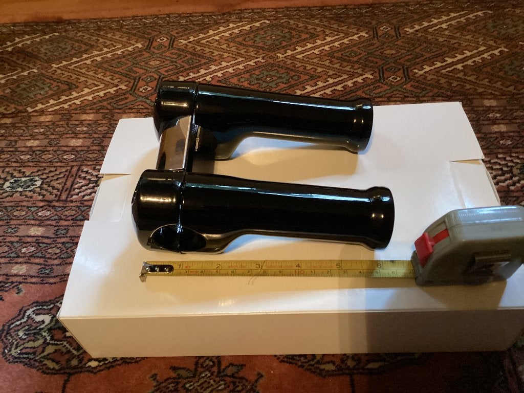 Harley risers 6 inch voor dik stuur 1,25 : origineel HD, Ophalen of Verzenden, Gebruikt
