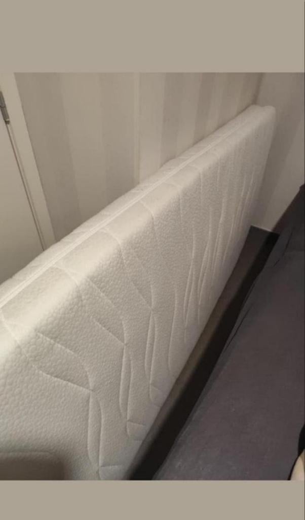 Matras.. matrasbeschermer en 2 kussentjes, Maison & Meubles, 90 cm, Matelas, Enlèvement, 200 cm