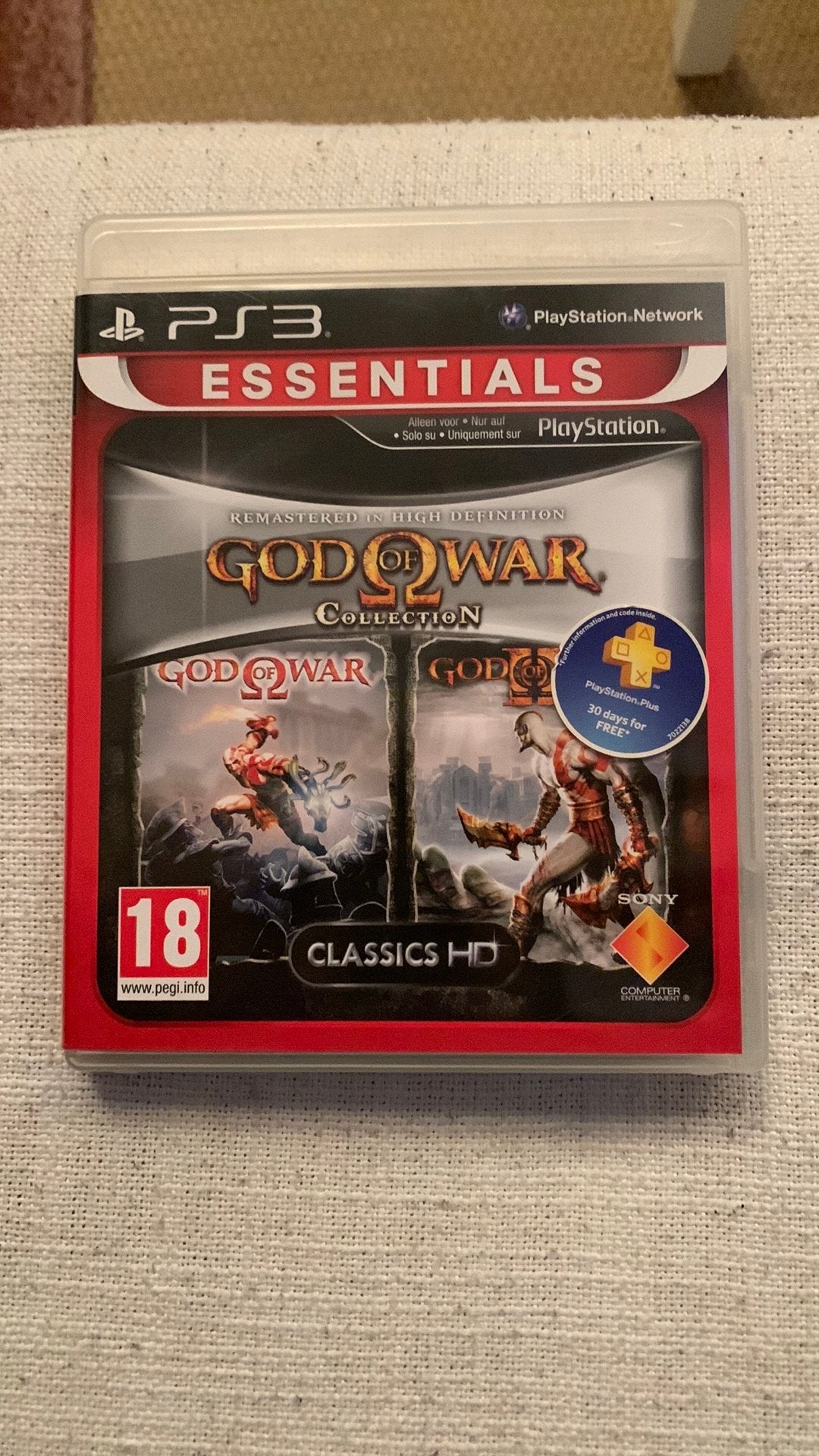 God of War Collection Essentials, PS3, Games en Spelcomputers, Ophalen, Overige genres, Vanaf 18 jaar