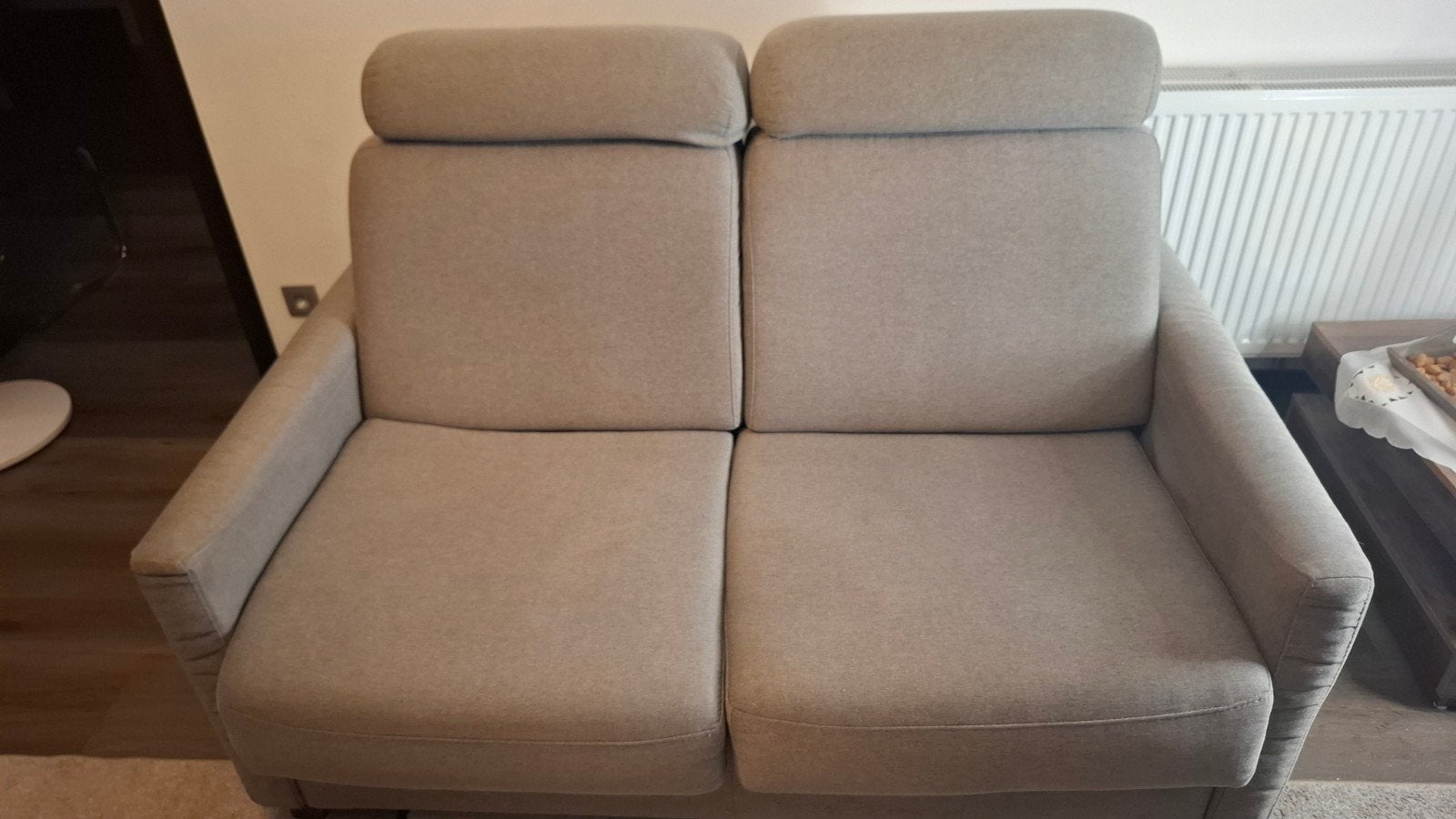 Fauteuil tissus 2 places., Ophalen, Minder dan 75 cm, 150 tot 200 cm, Tweepersoons