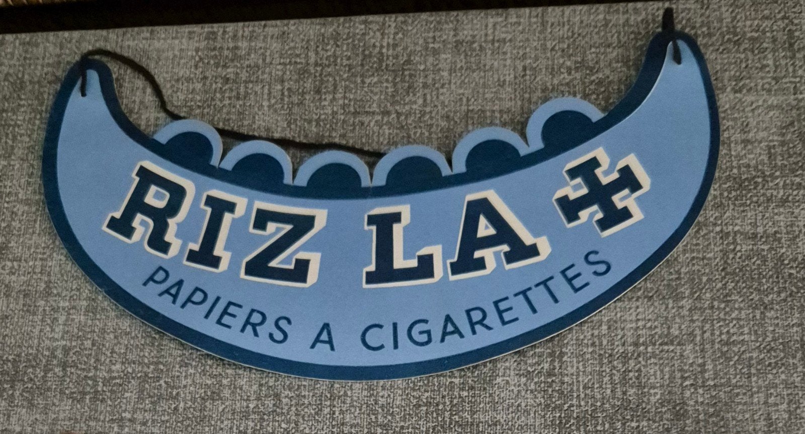 Vintage Rizla+ Kartonnen Zonneklep / Reclamebord/Jaren 50/60, Enlèvement