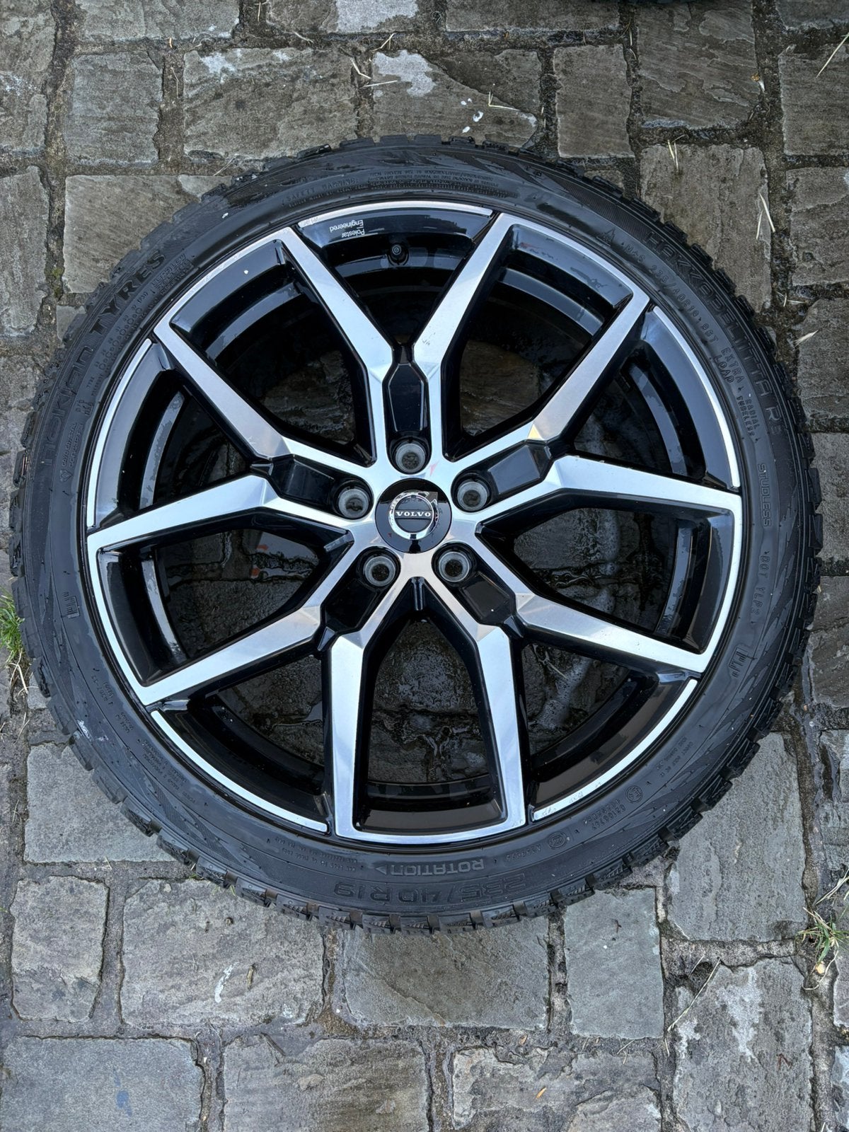 Volvo polestar engineerd velgen 19 inch + winterbanden, Auto-onderdelen, Banden en Velgen, Ophalen, 19 inch, Winterbanden, Velg(en)