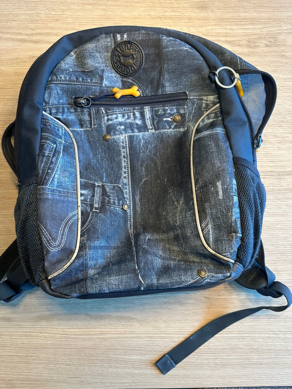 Rugzak Stones & Bones, Handtassen en Accessoires, Tassen | Rugtassen, Ophalen of Verzenden, Zo goed als nieuw
