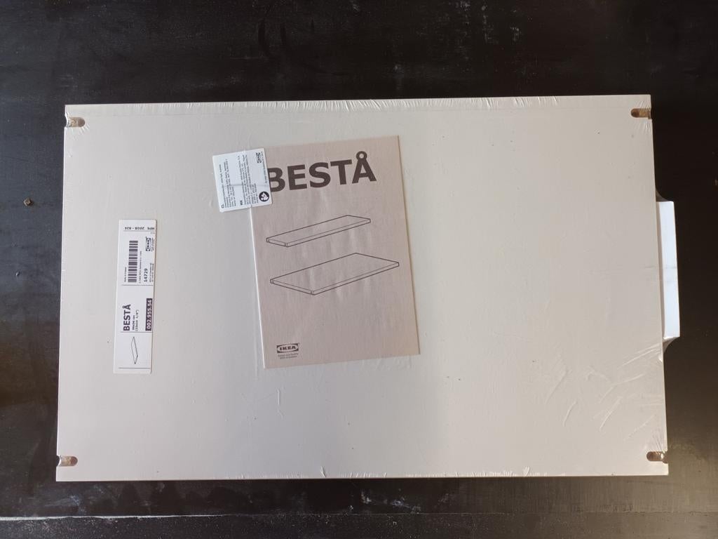 Besta plank, witte kleur 56x36 cm, Enlèvement